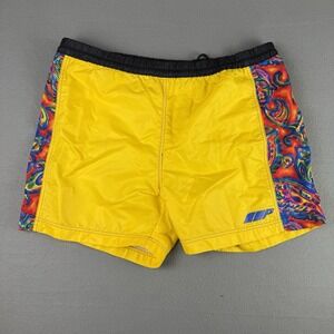 Vintage Polo Sport by Ralph Lauren Swimming Shorts XL 90s Retro Summer‎ Yellow
